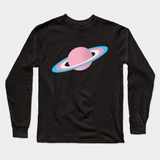 Trans Pride Planet Long Sleeve T-Shirt